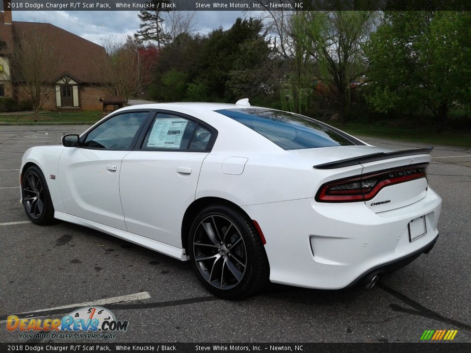 2018 Dodge Charger R/T Scat Pack White Knuckle / Black Photo #8