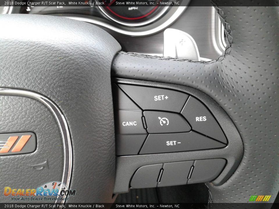 2018 Dodge Charger R/T Scat Pack White Knuckle / Black Photo #19