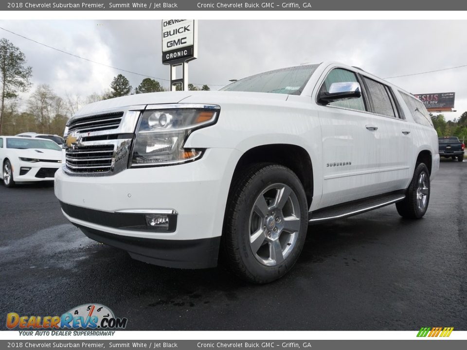 2018 Chevrolet Suburban Premier Summit White / Jet Black Photo #3
