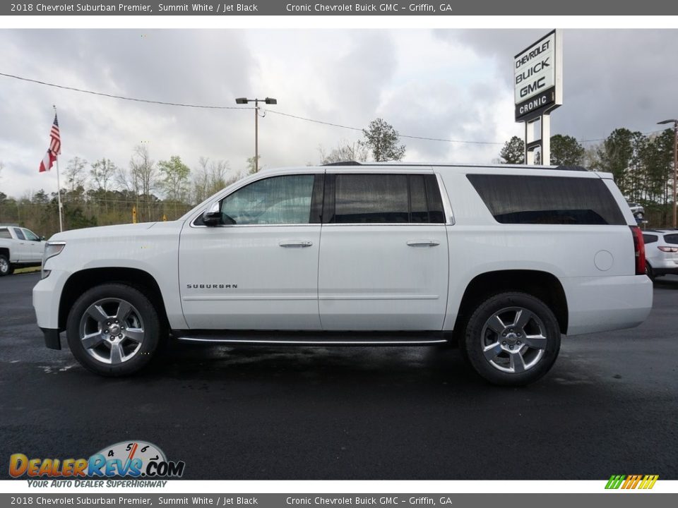2018 Chevrolet Suburban Premier Summit White / Jet Black Photo #4