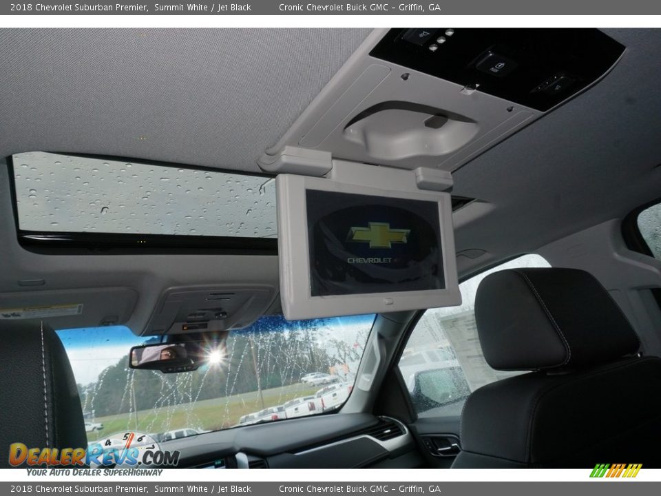 2018 Chevrolet Suburban Premier Summit White / Jet Black Photo #8