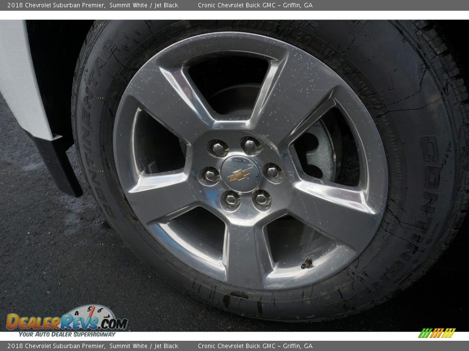 2018 Chevrolet Suburban Premier Summit White / Jet Black Photo #9