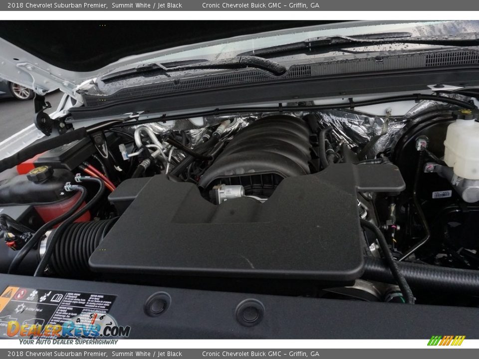 2018 Chevrolet Suburban Premier Summit White / Jet Black Photo #10