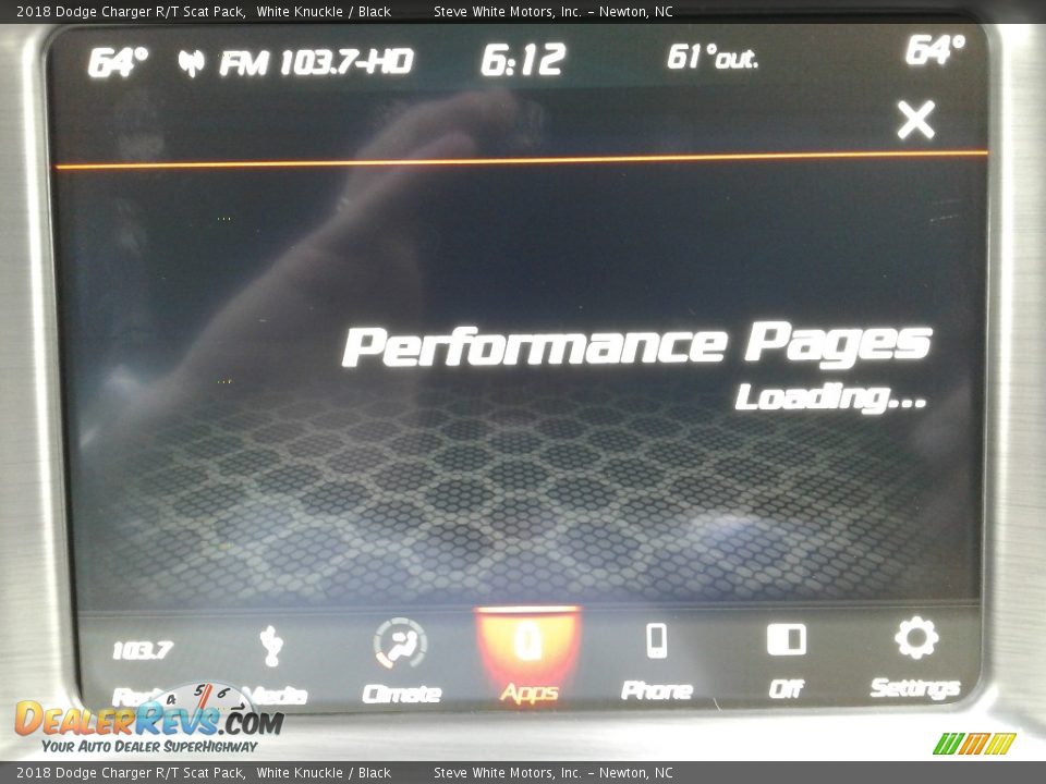 2018 Dodge Charger R/T Scat Pack White Knuckle / Black Photo #27