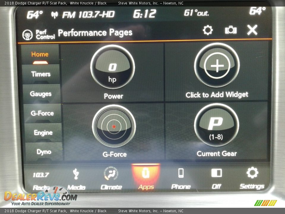 2018 Dodge Charger R/T Scat Pack White Knuckle / Black Photo #28