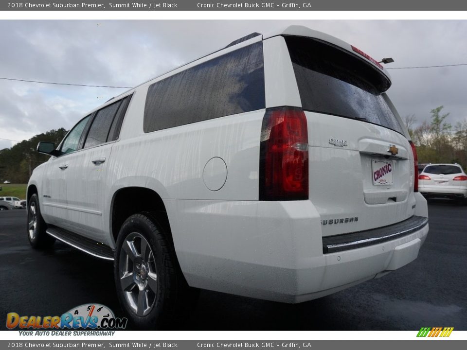 2018 Chevrolet Suburban Premier Summit White / Jet Black Photo #14