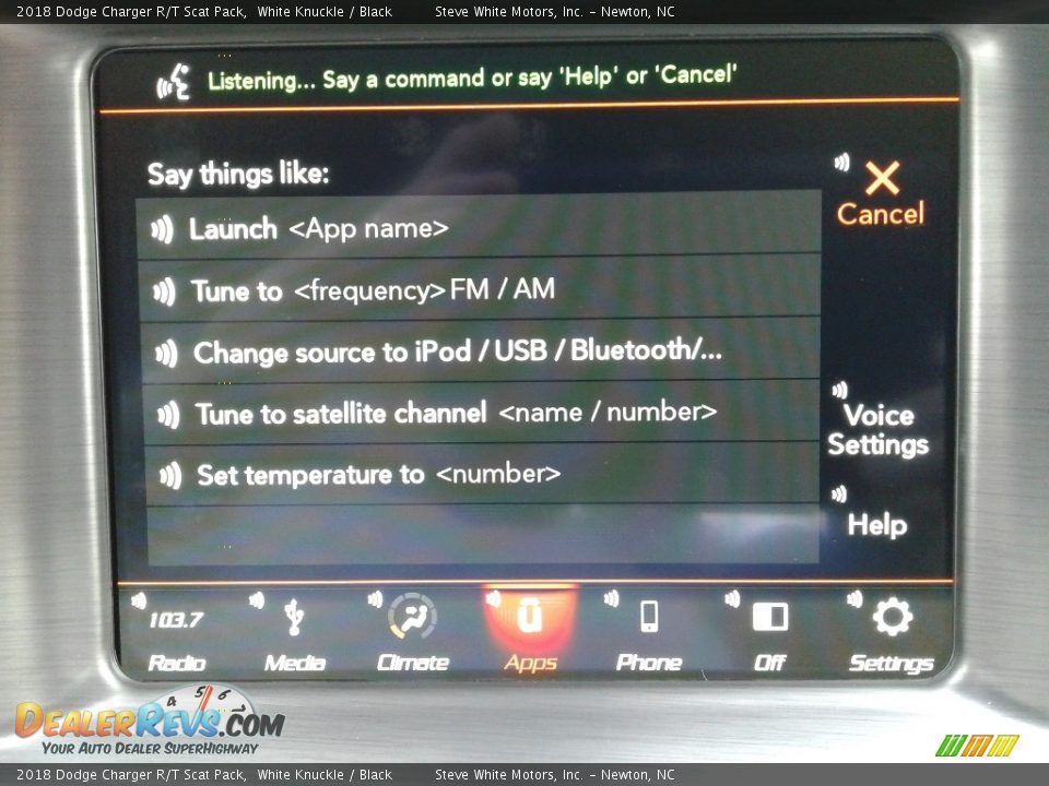 2018 Dodge Charger R/T Scat Pack White Knuckle / Black Photo #29