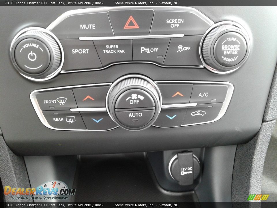 2018 Dodge Charger R/T Scat Pack White Knuckle / Black Photo #31