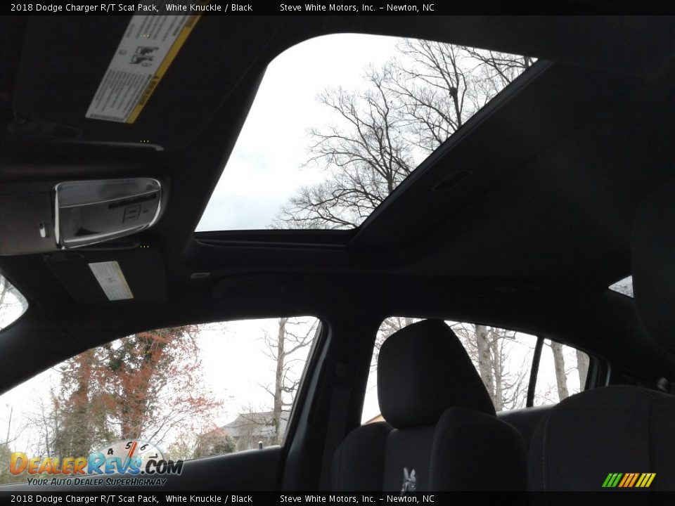 2018 Dodge Charger R/T Scat Pack White Knuckle / Black Photo #34