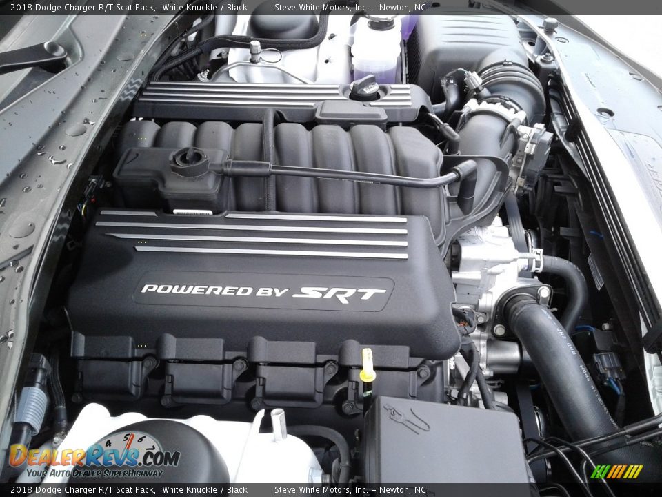 2018 Dodge Charger R/T Scat Pack White Knuckle / Black Photo #36