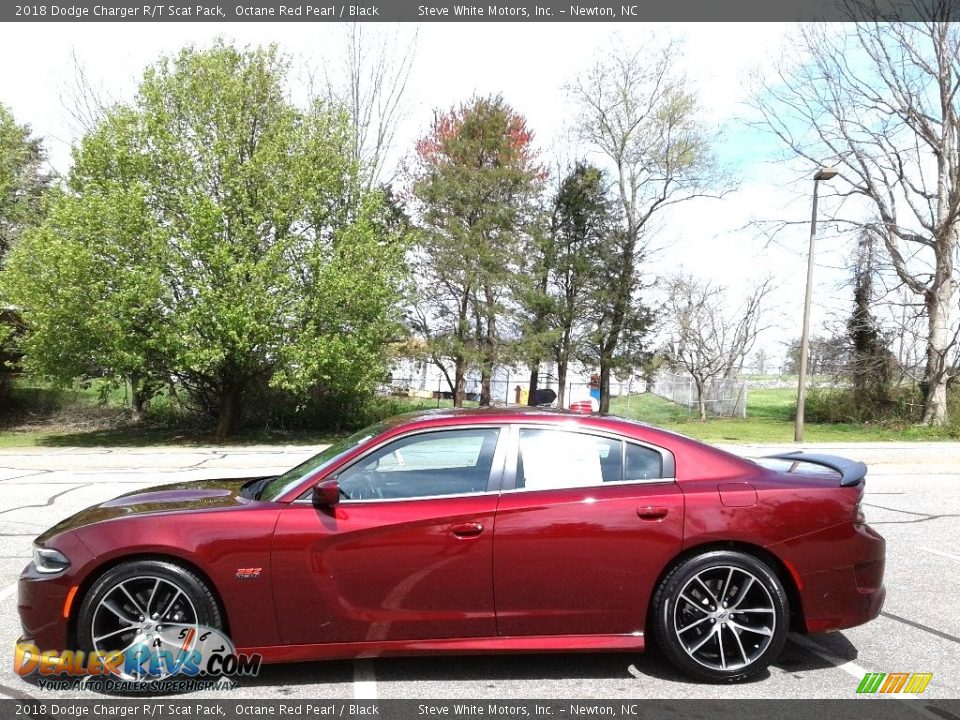 2018 Dodge Charger R/T Scat Pack Octane Red Pearl / Black Photo #1