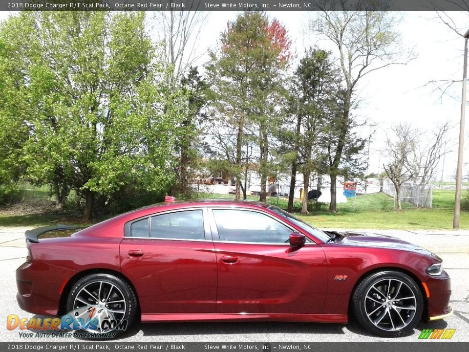 2018 Dodge Charger R/T Scat Pack Octane Red Pearl / Black Photo #5