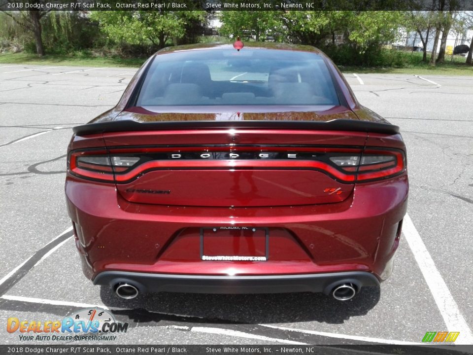 2018 Dodge Charger R/T Scat Pack Octane Red Pearl / Black Photo #7