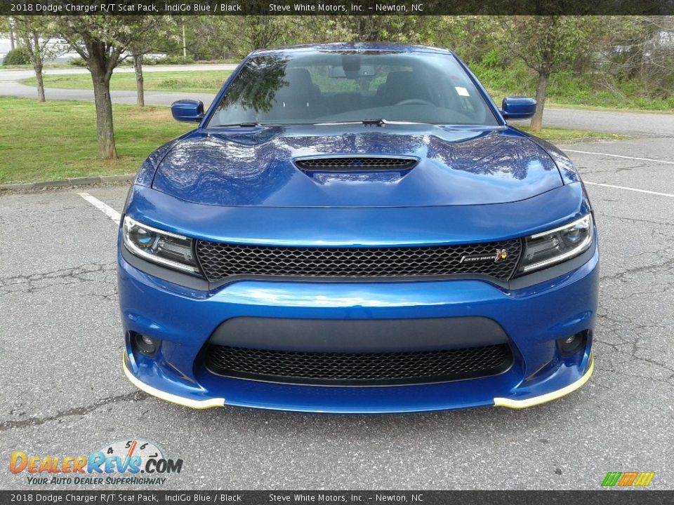 2018 Dodge Charger R/T Scat Pack IndiGo Blue / Black Photo #3
