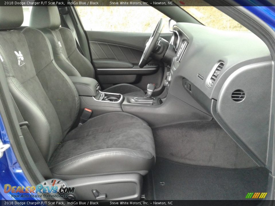 2018 Dodge Charger R/T Scat Pack IndiGo Blue / Black Photo #15