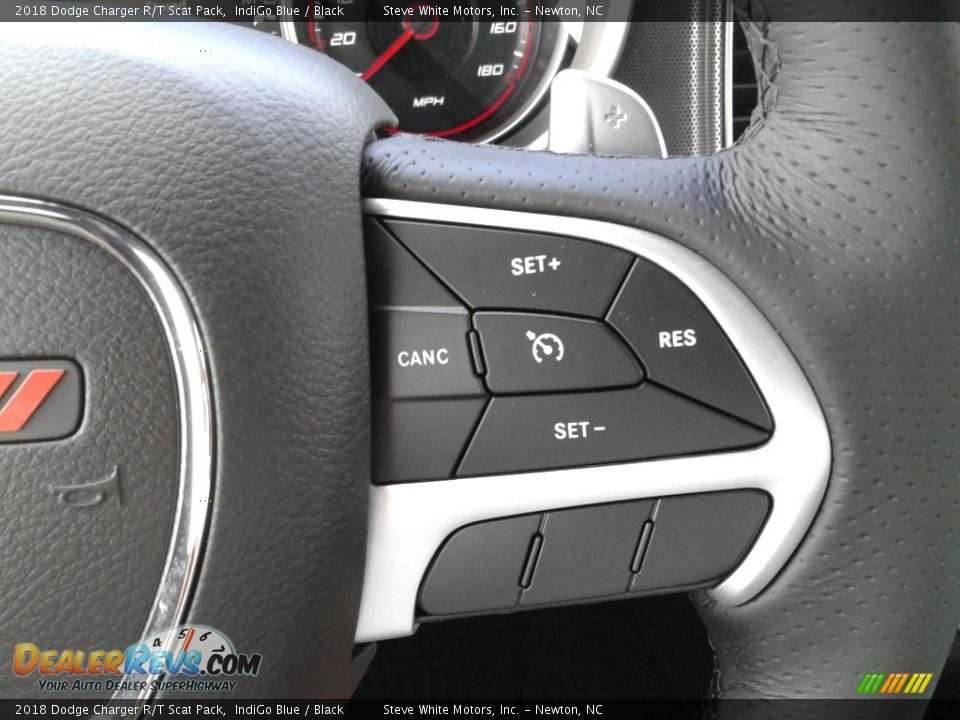2018 Dodge Charger R/T Scat Pack IndiGo Blue / Black Photo #17