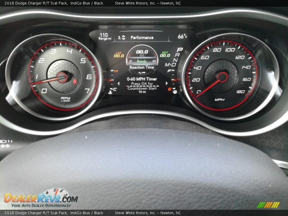 2018 Dodge Charger R/T Scat Pack IndiGo Blue / Black Photo #18