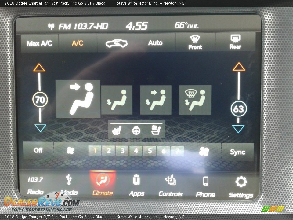 2018 Dodge Charger R/T Scat Pack IndiGo Blue / Black Photo #23