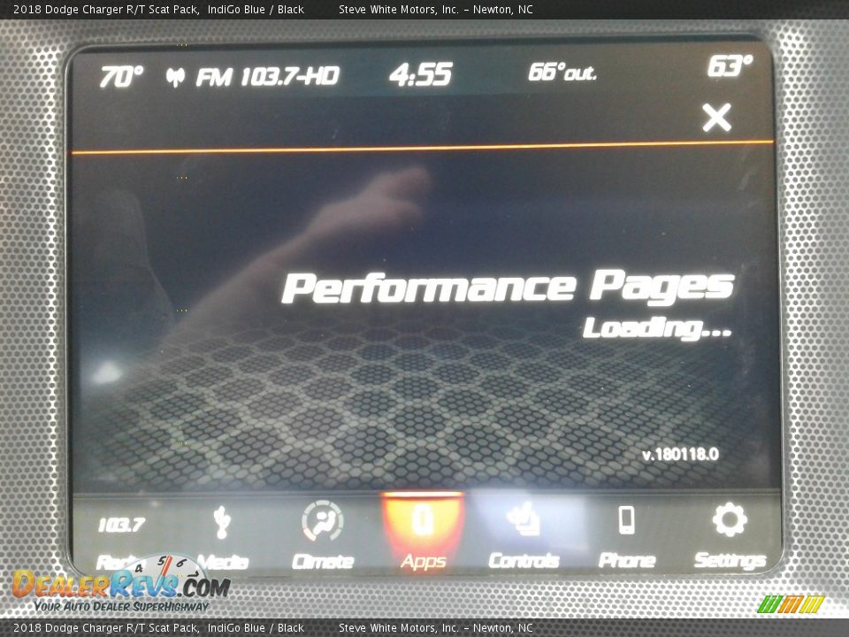 2018 Dodge Charger R/T Scat Pack IndiGo Blue / Black Photo #28