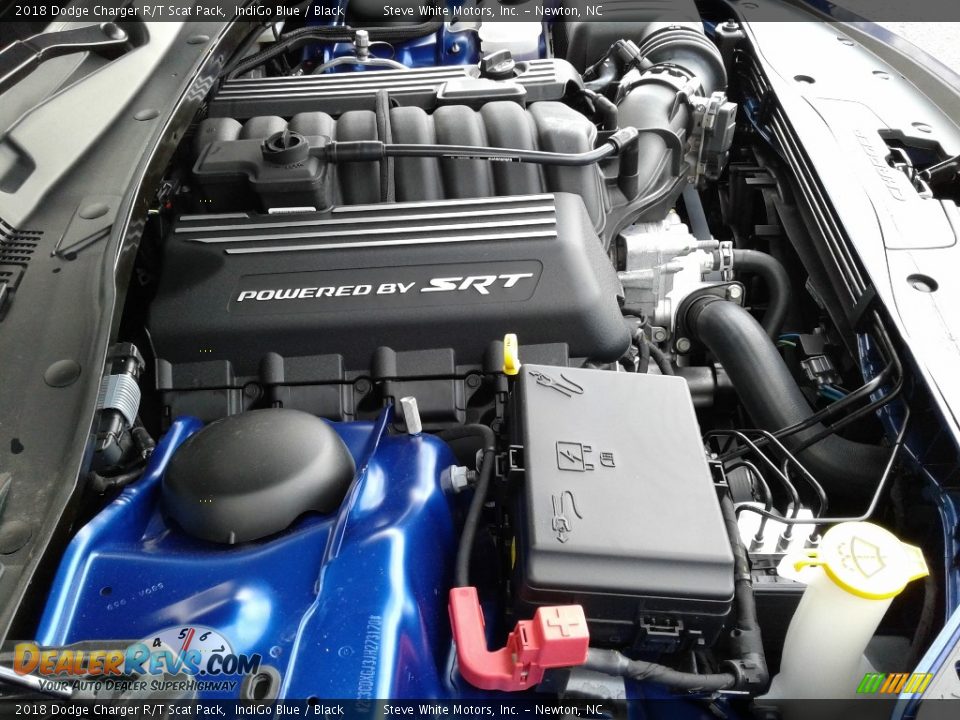 2018 Dodge Charger R/T Scat Pack IndiGo Blue / Black Photo #34