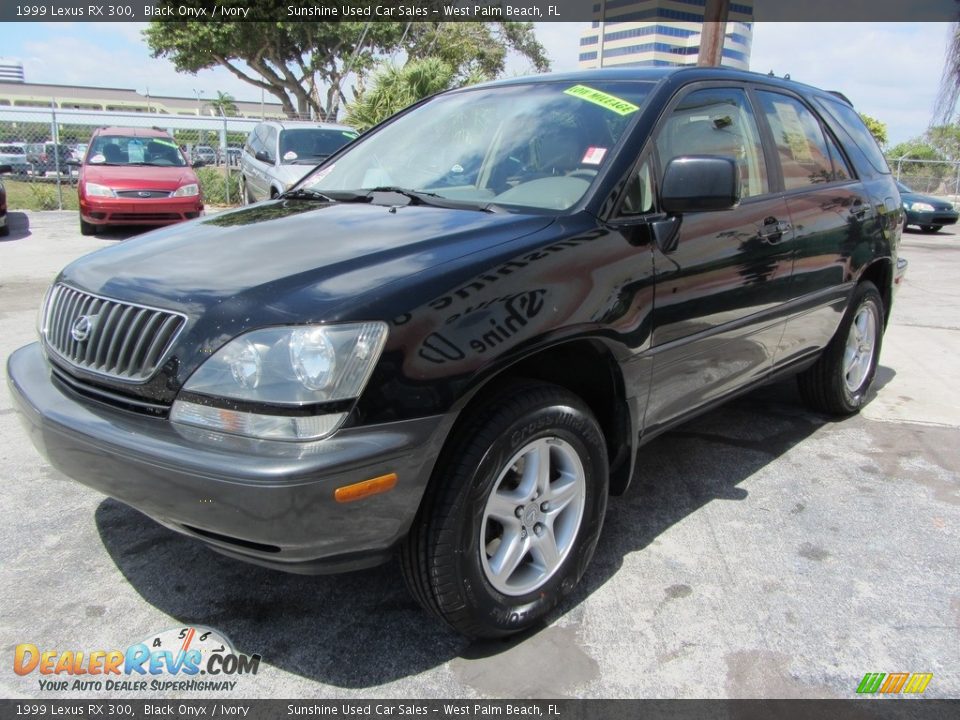 1999 Lexus RX 300 Black Onyx / Ivory Photo #5