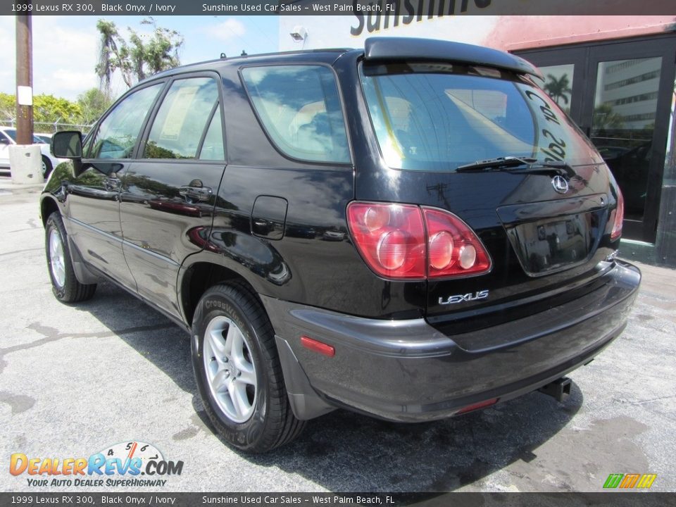 1999 Lexus RX 300 Black Onyx / Ivory Photo #6