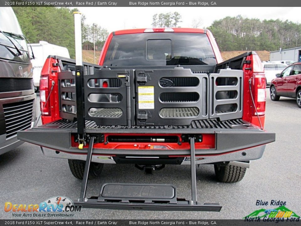 2018 Ford F150 XLT SuperCrew 4x4 Race Red / Earth Gray Photo #13