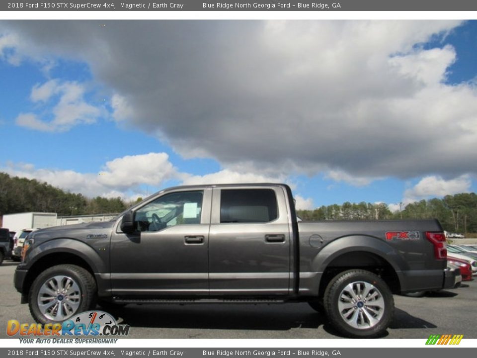 2018 Ford F150 STX SuperCrew 4x4 Magnetic / Earth Gray Photo #2