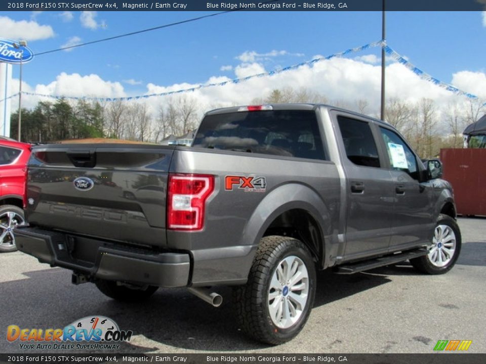 2018 Ford F150 STX SuperCrew 4x4 Magnetic / Earth Gray Photo #5