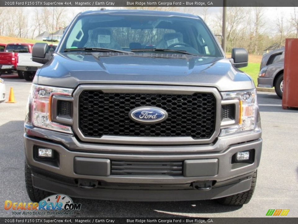 2018 Ford F150 STX SuperCrew 4x4 Magnetic / Earth Gray Photo #8