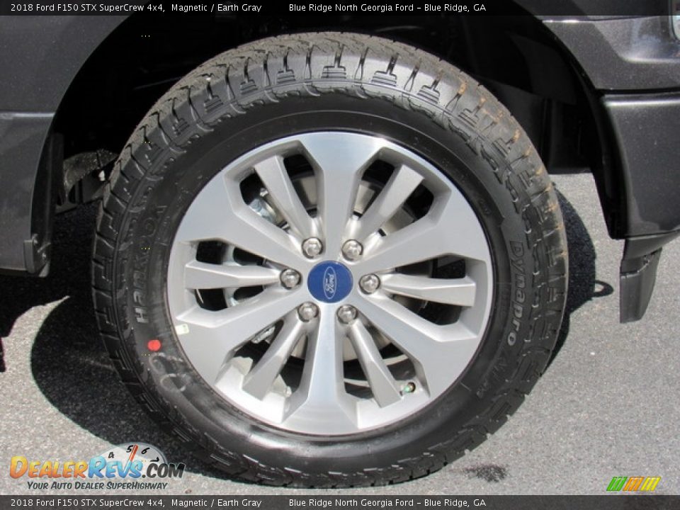 2018 Ford F150 STX SuperCrew 4x4 Magnetic / Earth Gray Photo #9