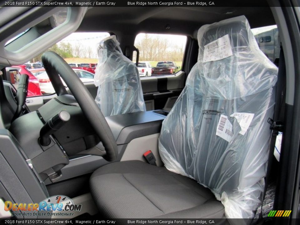 2018 Ford F150 STX SuperCrew 4x4 Magnetic / Earth Gray Photo #10