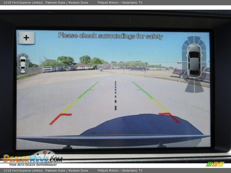 2018 Ford Explorer Limited Platinum Dune / Medium Stone Photo #16