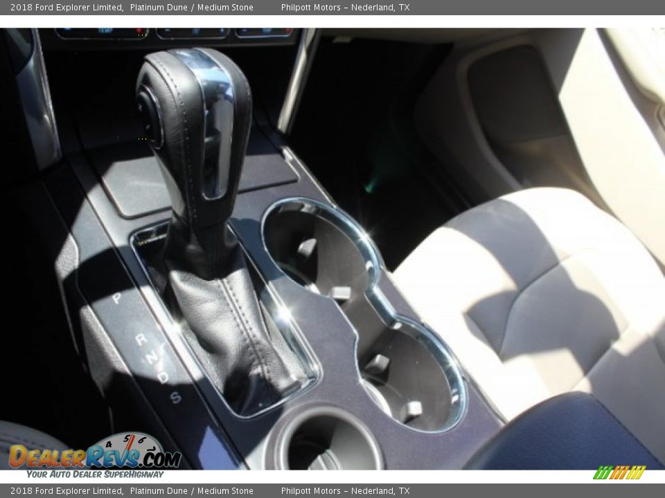 2018 Ford Explorer Limited Platinum Dune / Medium Stone Photo #20