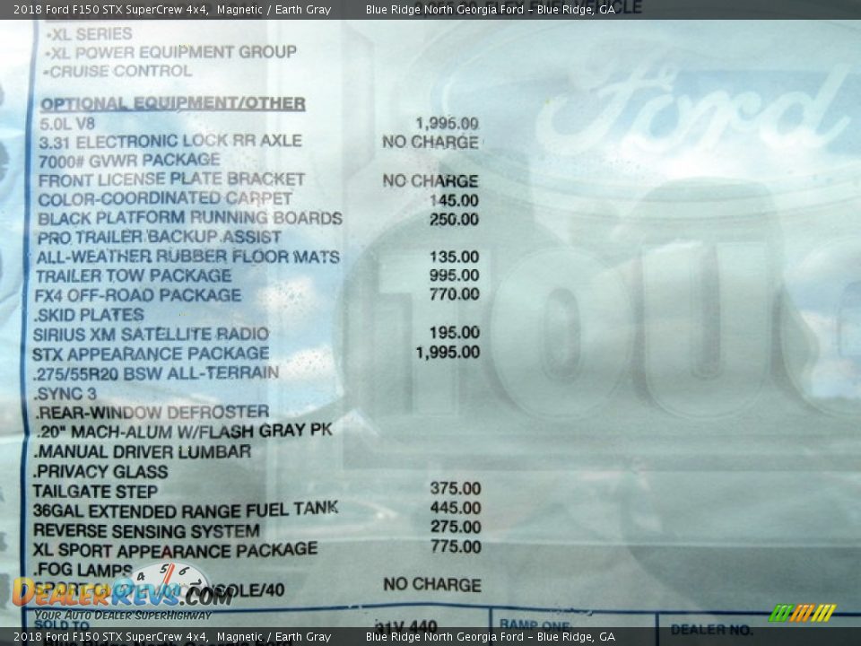 2018 Ford F150 STX SuperCrew 4x4 Magnetic / Earth Gray Photo #25