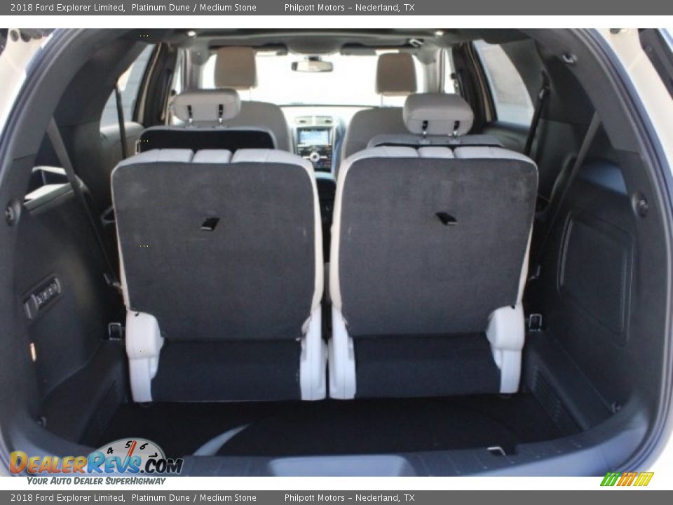 2018 Ford Explorer Limited Platinum Dune / Medium Stone Photo #30
