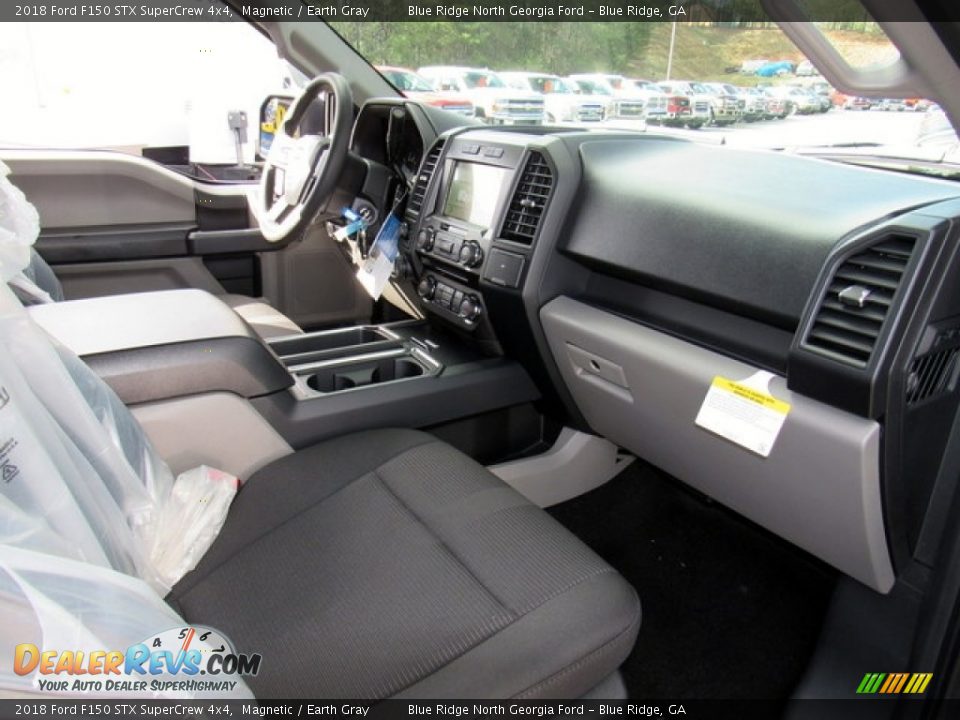 2018 Ford F150 STX SuperCrew 4x4 Magnetic / Earth Gray Photo #28