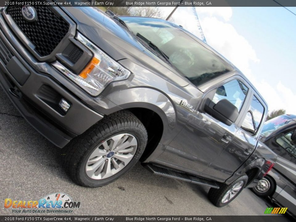 2018 Ford F150 STX SuperCrew 4x4 Magnetic / Earth Gray Photo #29