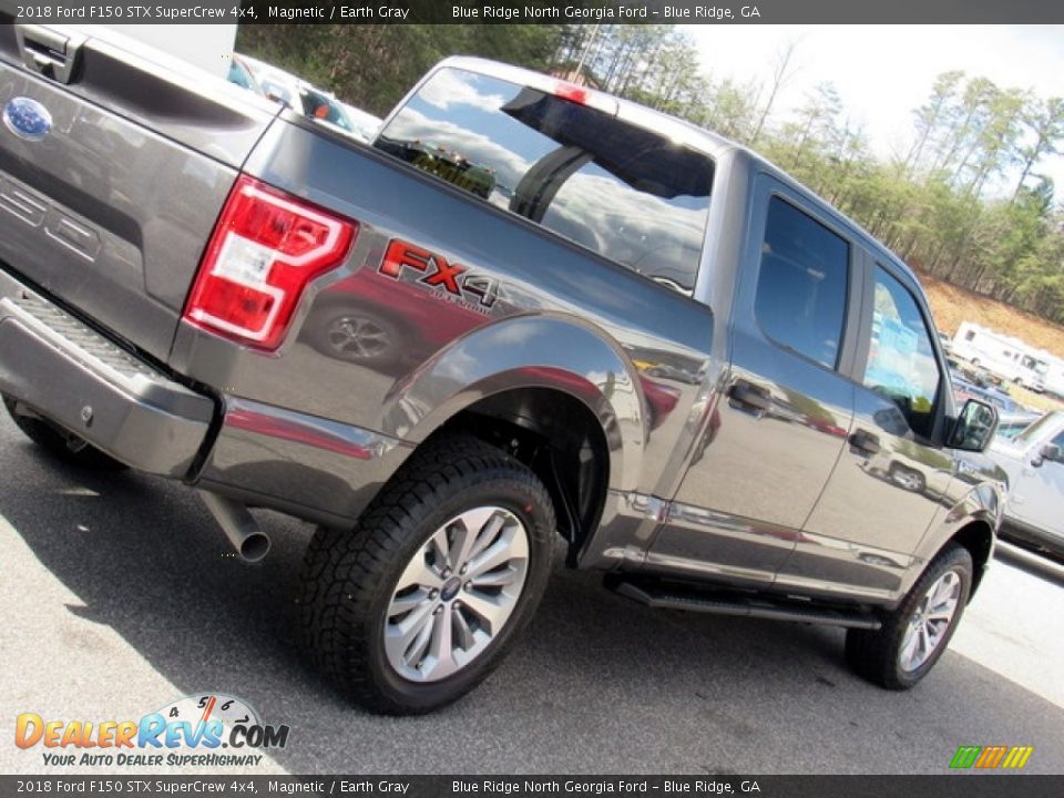 2018 Ford F150 STX SuperCrew 4x4 Magnetic / Earth Gray Photo #31