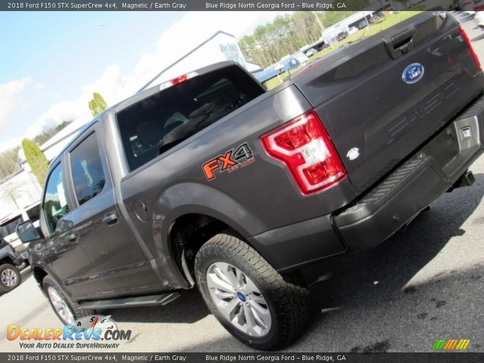 2018 Ford F150 STX SuperCrew 4x4 Magnetic / Earth Gray Photo #32