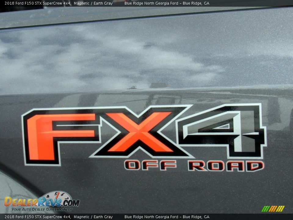 2018 Ford F150 STX SuperCrew 4x4 Magnetic / Earth Gray Photo #33