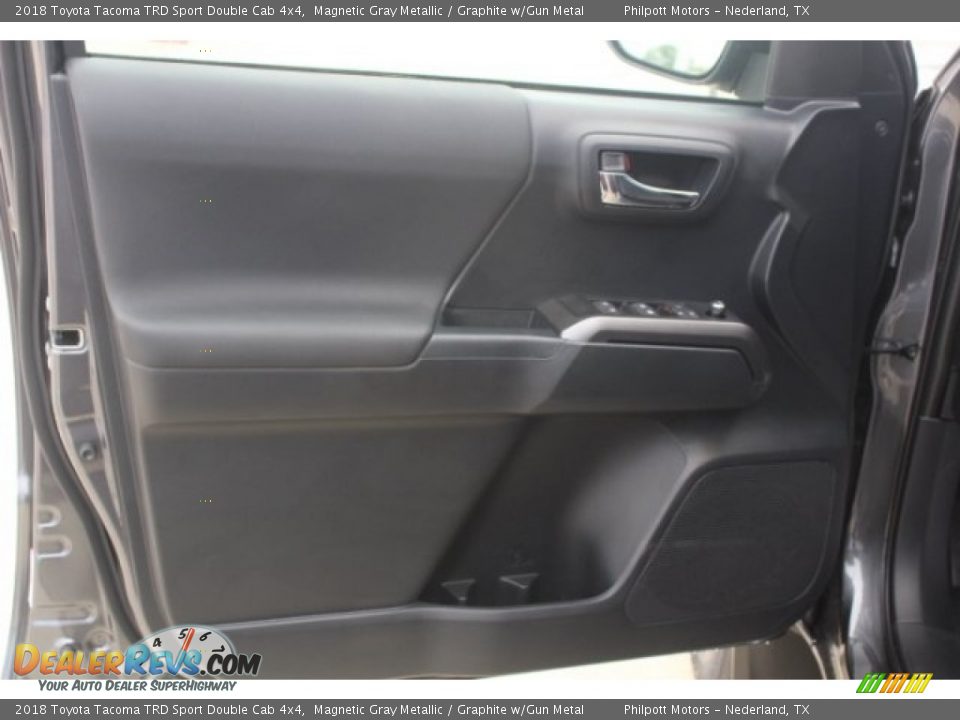 2018 Toyota Tacoma TRD Sport Double Cab 4x4 Magnetic Gray Metallic / Graphite w/Gun Metal Photo #11