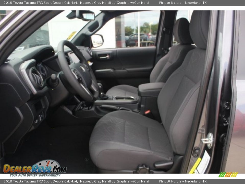 2018 Toyota Tacoma TRD Sport Double Cab 4x4 Magnetic Gray Metallic / Graphite w/Gun Metal Photo #13