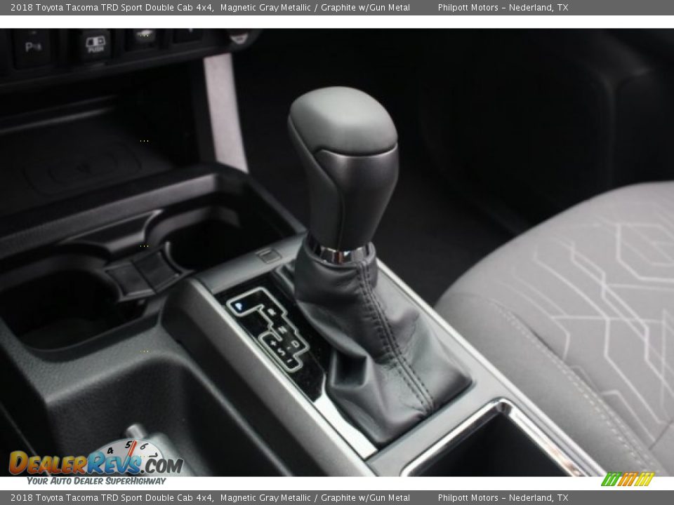 2018 Toyota Tacoma TRD Sport Double Cab 4x4 Magnetic Gray Metallic / Graphite w/Gun Metal Photo #14