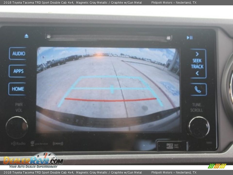 2018 Toyota Tacoma TRD Sport Double Cab 4x4 Magnetic Gray Metallic / Graphite w/Gun Metal Photo #15