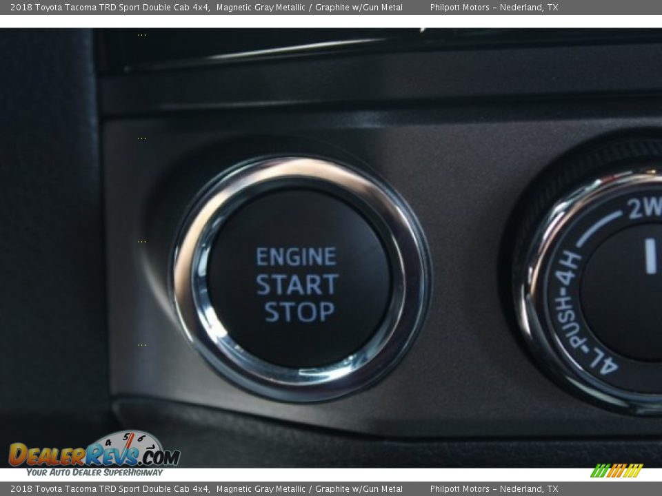 2018 Toyota Tacoma TRD Sport Double Cab 4x4 Magnetic Gray Metallic / Graphite w/Gun Metal Photo #20