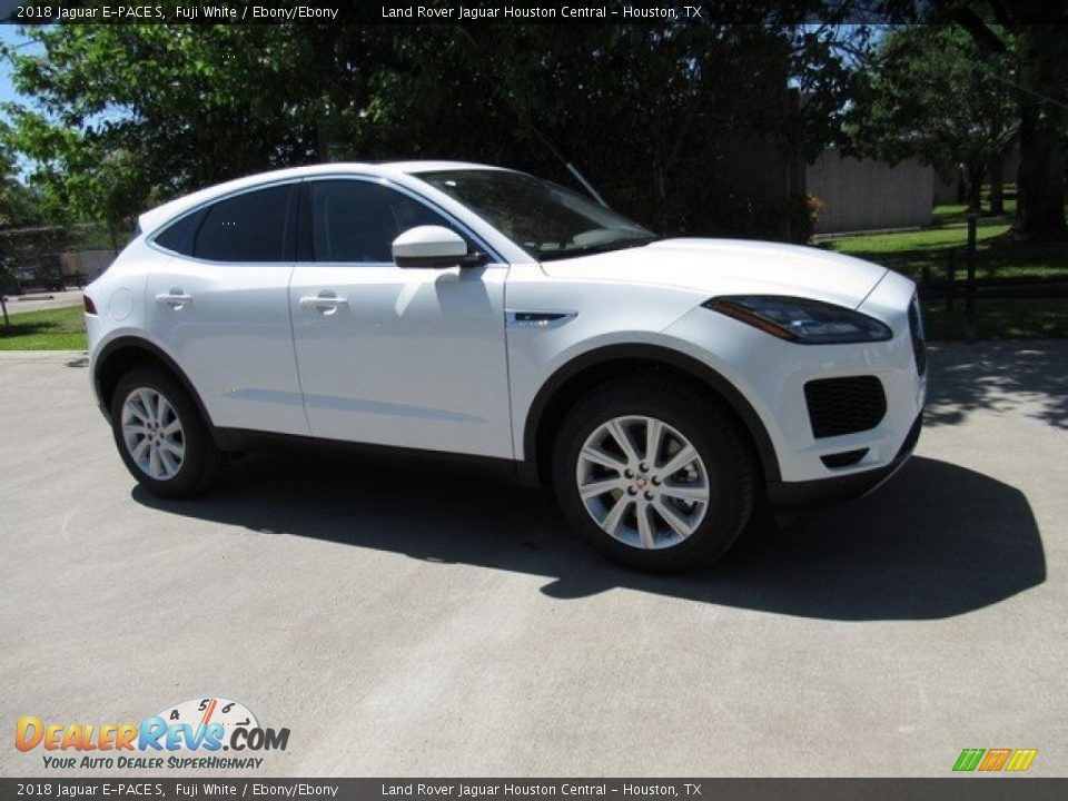 2018 Jaguar E-PACE S Fuji White / Ebony/Ebony Photo #1