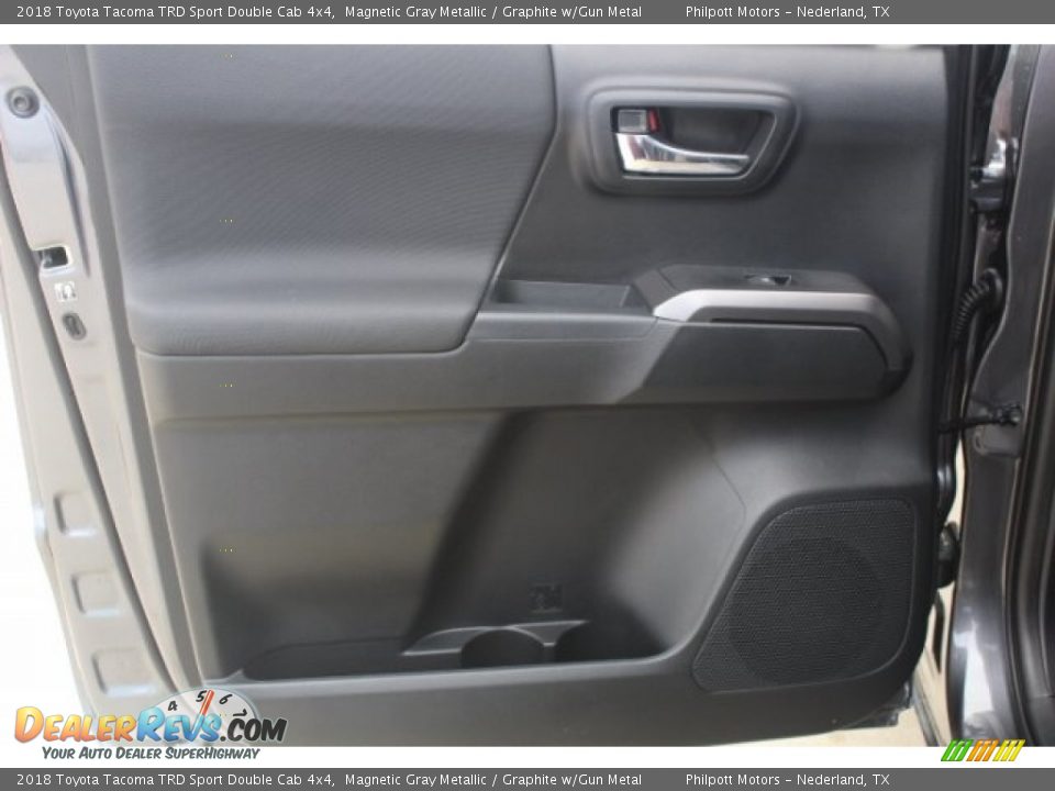 2018 Toyota Tacoma TRD Sport Double Cab 4x4 Magnetic Gray Metallic / Graphite w/Gun Metal Photo #23
