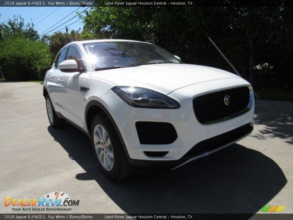 2018 Jaguar E-PACE S Fuji White / Ebony/Ebony Photo #2