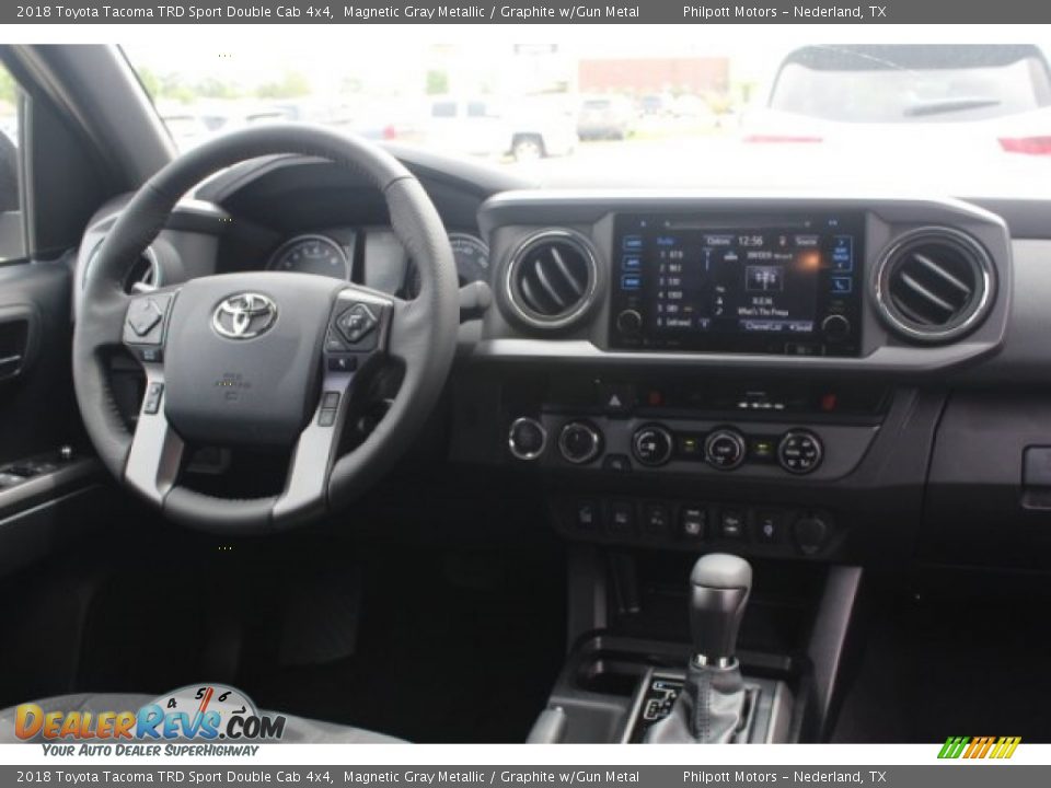 2018 Toyota Tacoma TRD Sport Double Cab 4x4 Magnetic Gray Metallic / Graphite w/Gun Metal Photo #25